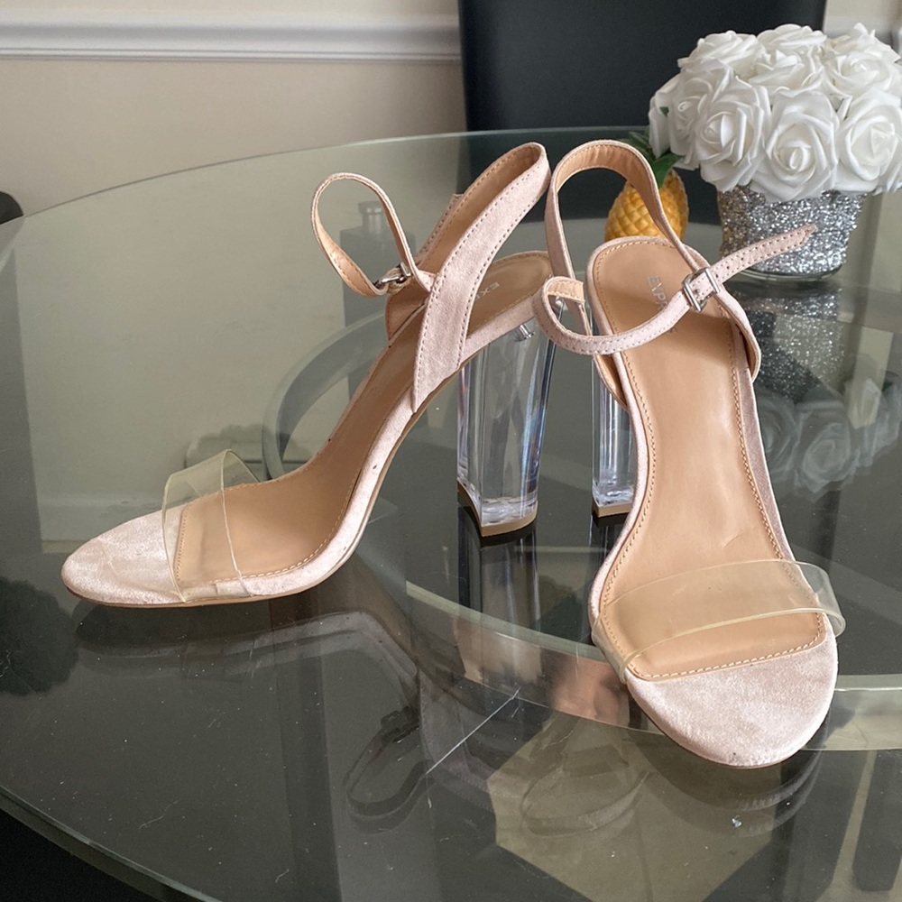 Express clear heels
